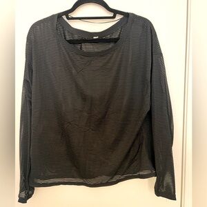 lululemon sheer striped long sleeve
